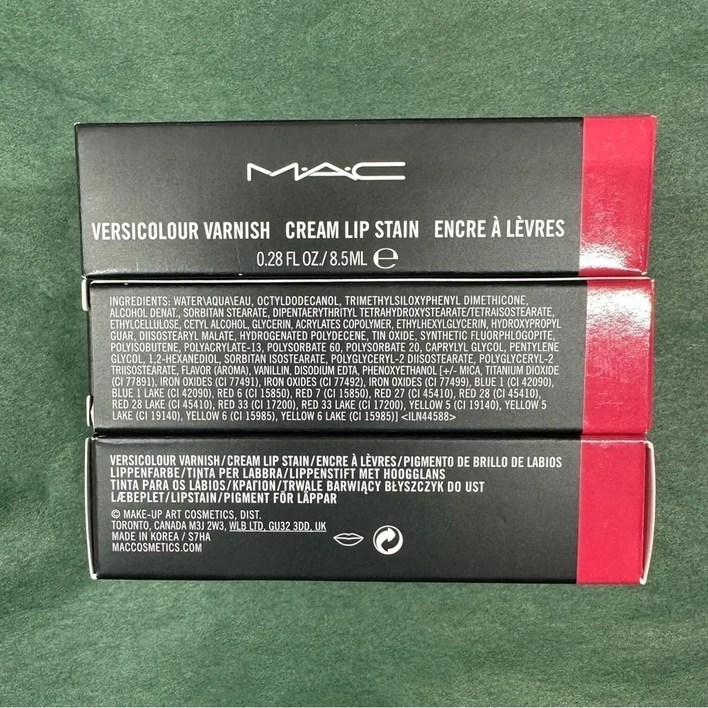 MAC *Like Candy* Versicolour Varnish Cream Lip Stain .28 fl oz